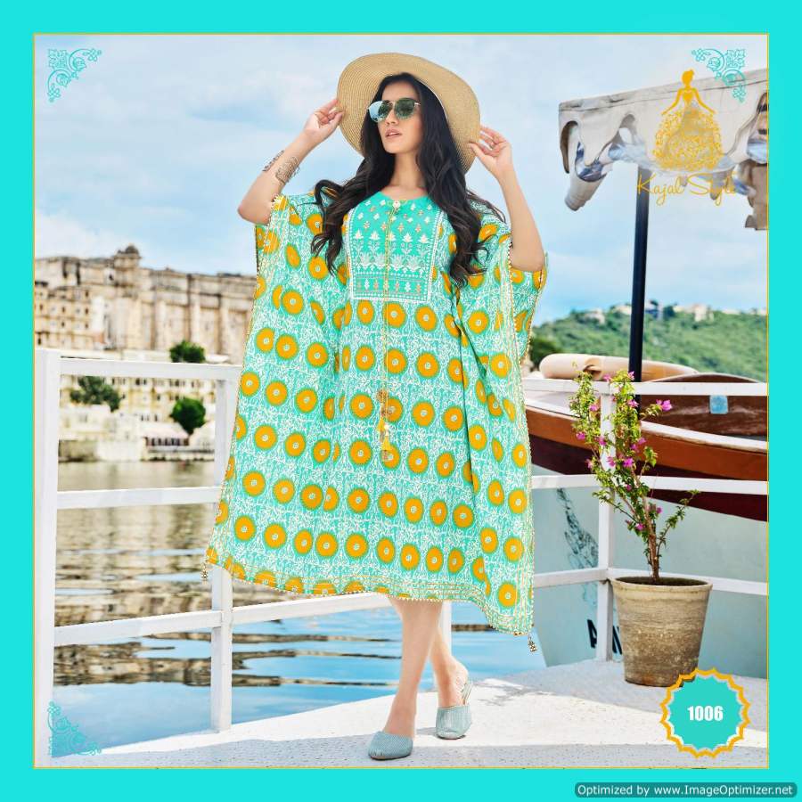 Cocktail 1 Islamic Fancy Casual Wear Kaftan Kurti Collection